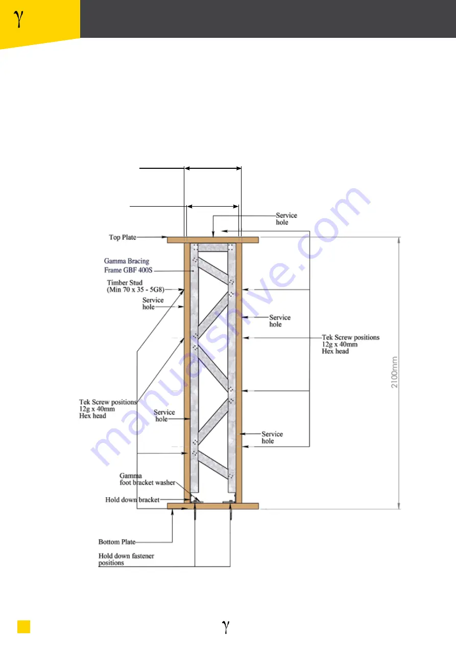 Gamma GBF220 Technical Installation Manual Download Page 18