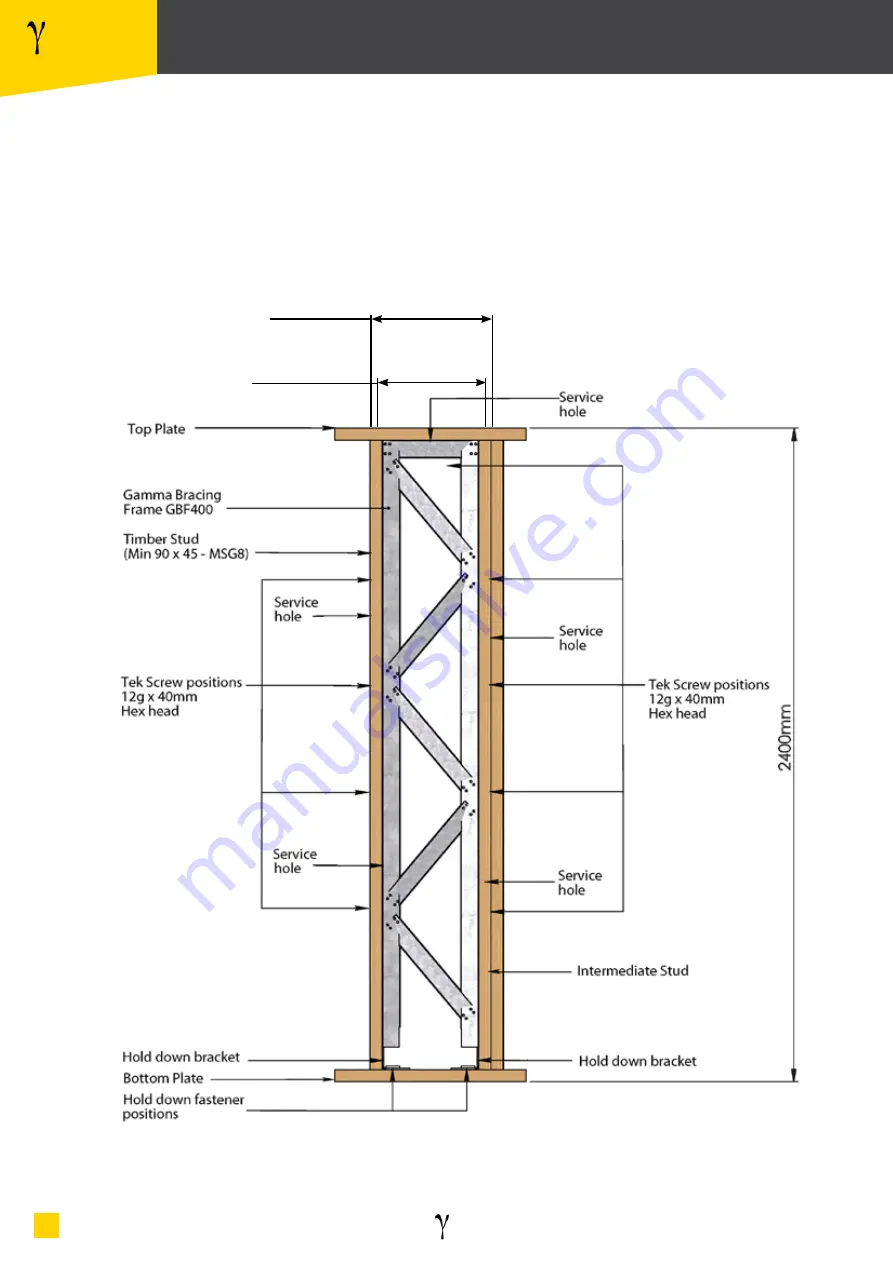 Gamma GBF220 Technical Installation Manual Download Page 24