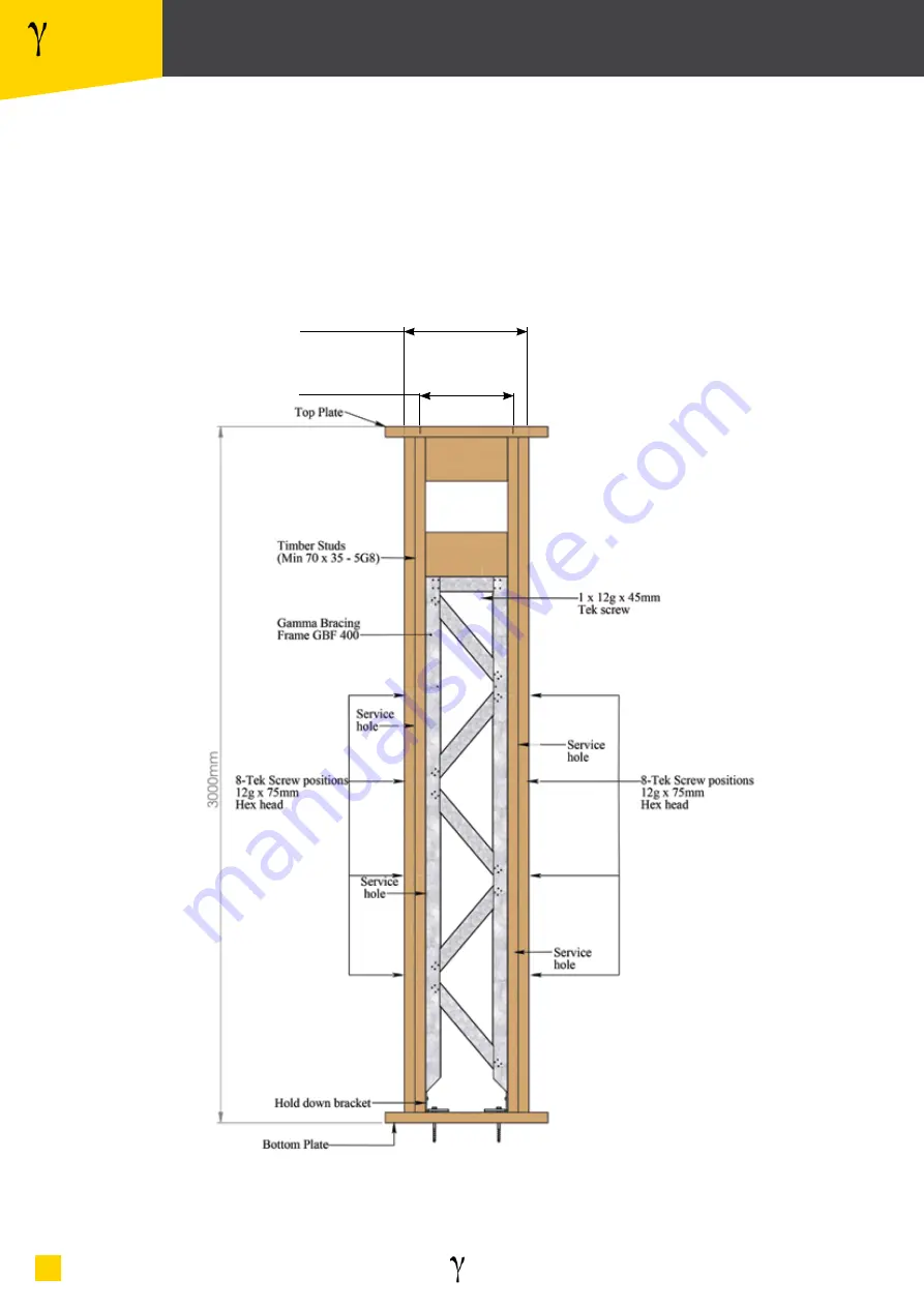 Gamma GBF220 Technical Installation Manual Download Page 30