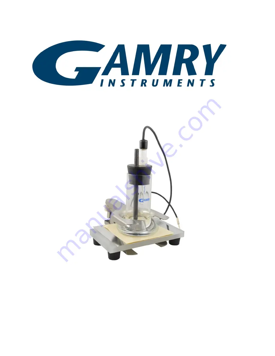 Gamry Instruments PTC1 Operator'S Manual Download Page 1