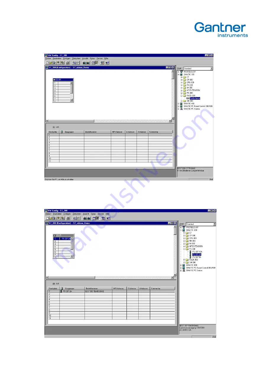 Gantner E Series Communications Manual Download Page 27