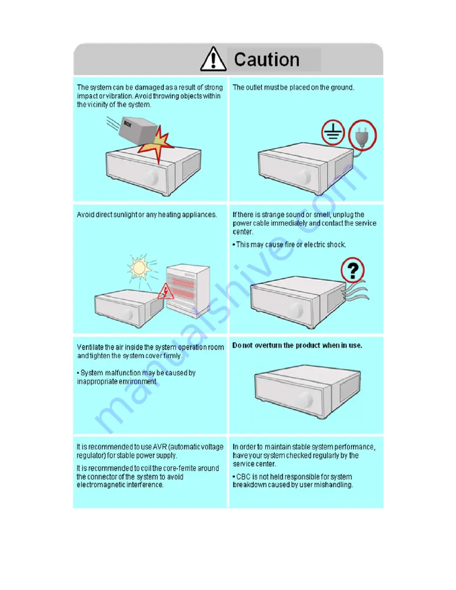 Ganz Digimaster Series DR8HRD Instruction Manual Download Page 10