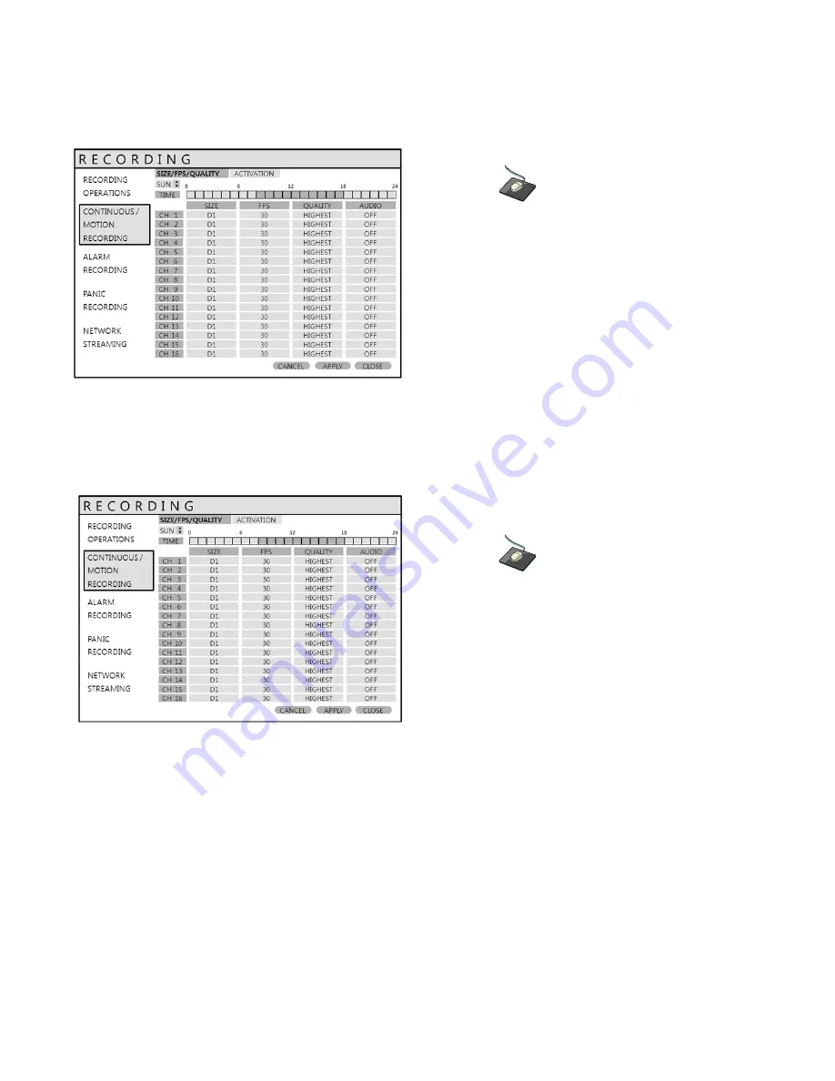 Ganz Digimaster Series DR8HRD Instruction Manual Download Page 52