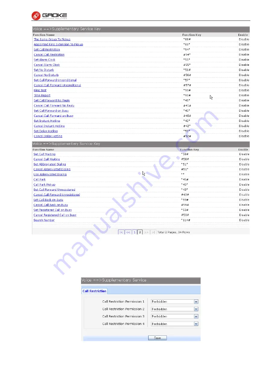 Gaoke BG9008W User Manual Download Page 108