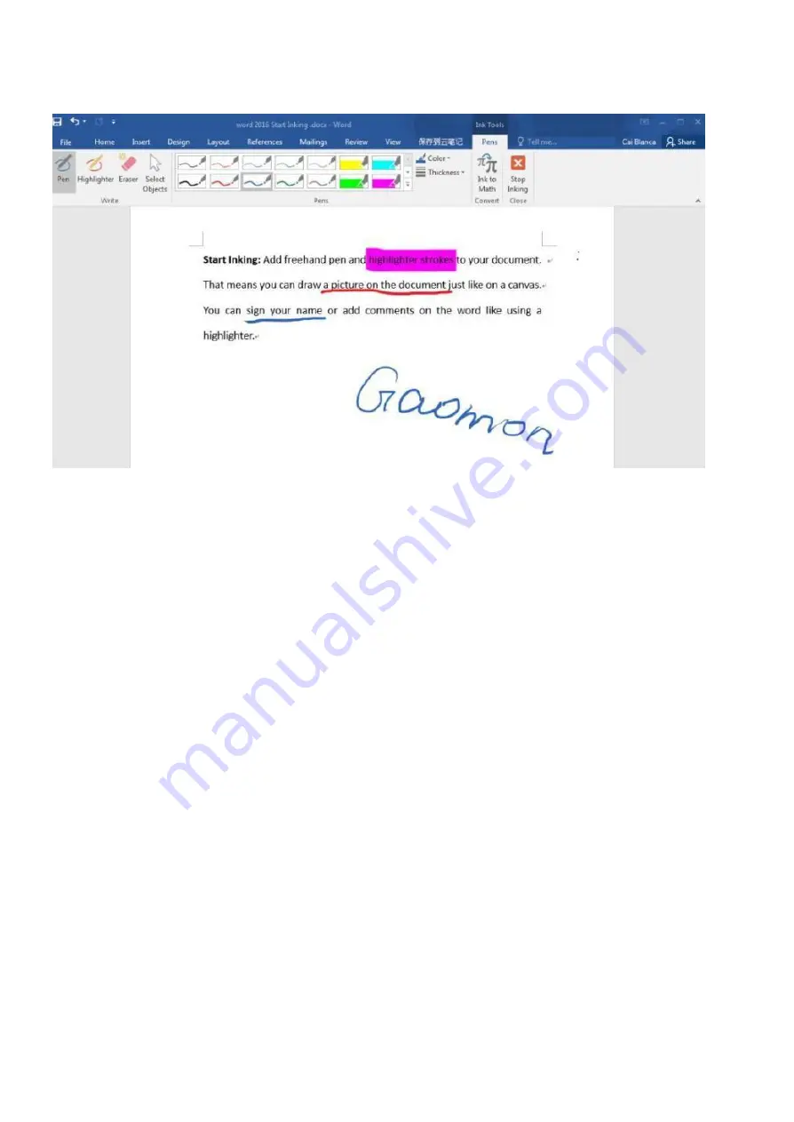 GAOMON M1220 Faq Download Page 22