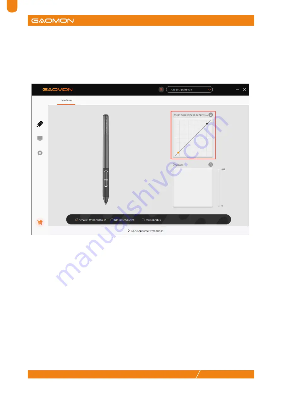 GAOMON S620 User Manual Download Page 58