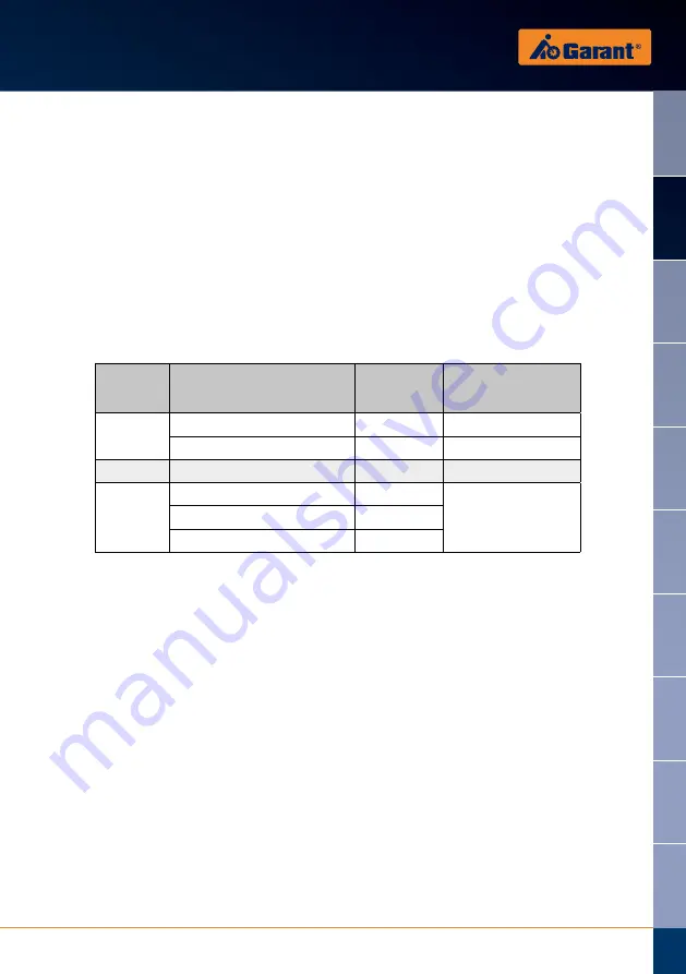 GARANT 380865 1 Скачать руководство пользователя страница 21