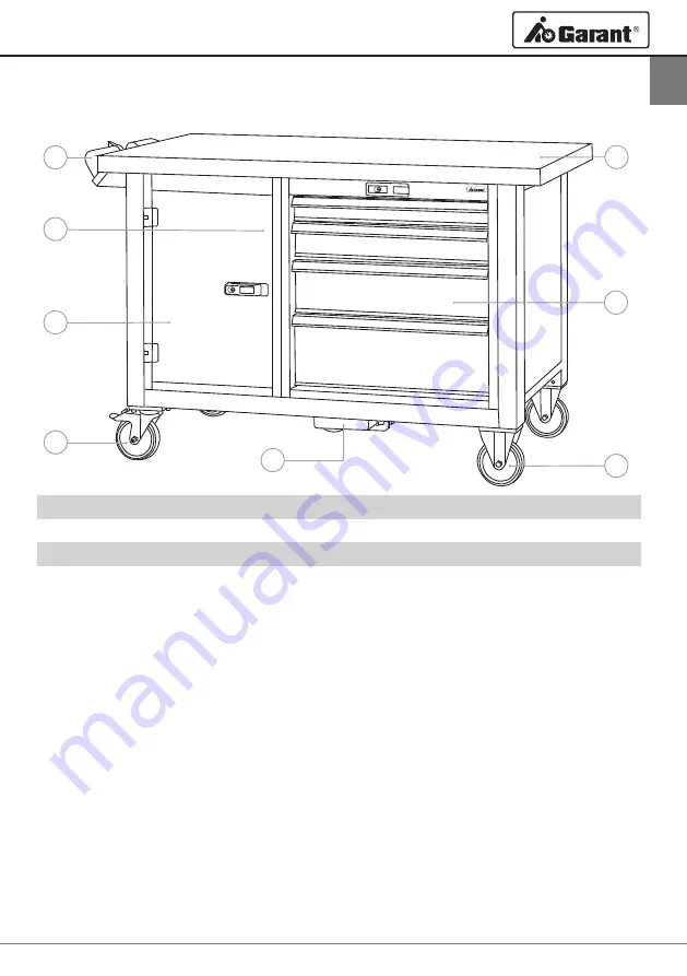 GARANT 925421 Instruction Manual Download Page 9