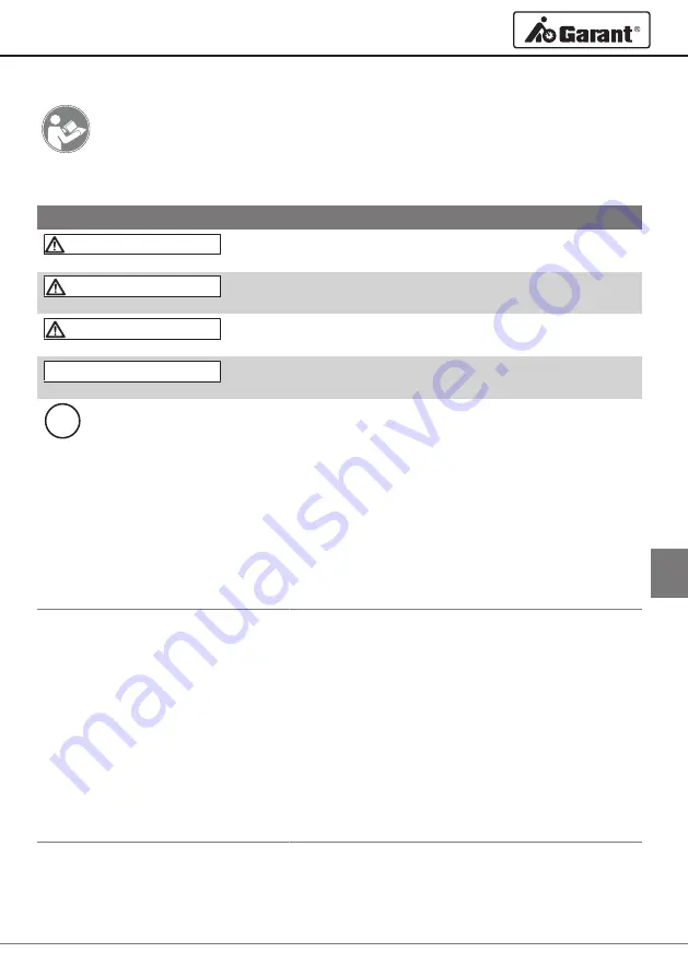 GARANT 925421 Instruction Manual Download Page 263