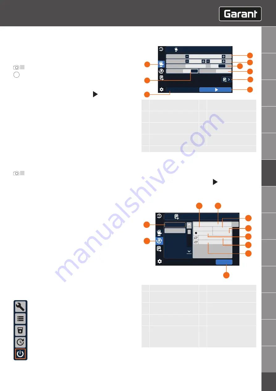 GARANT GMT35 Instruction Manual Download Page 75