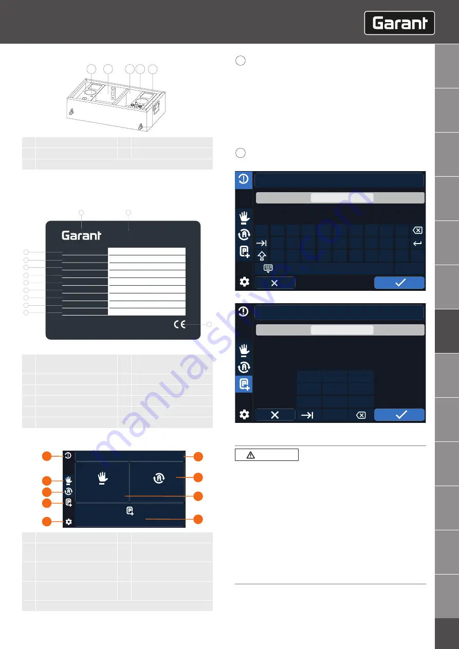 GARANT GMT35 Instruction Manual Download Page 85