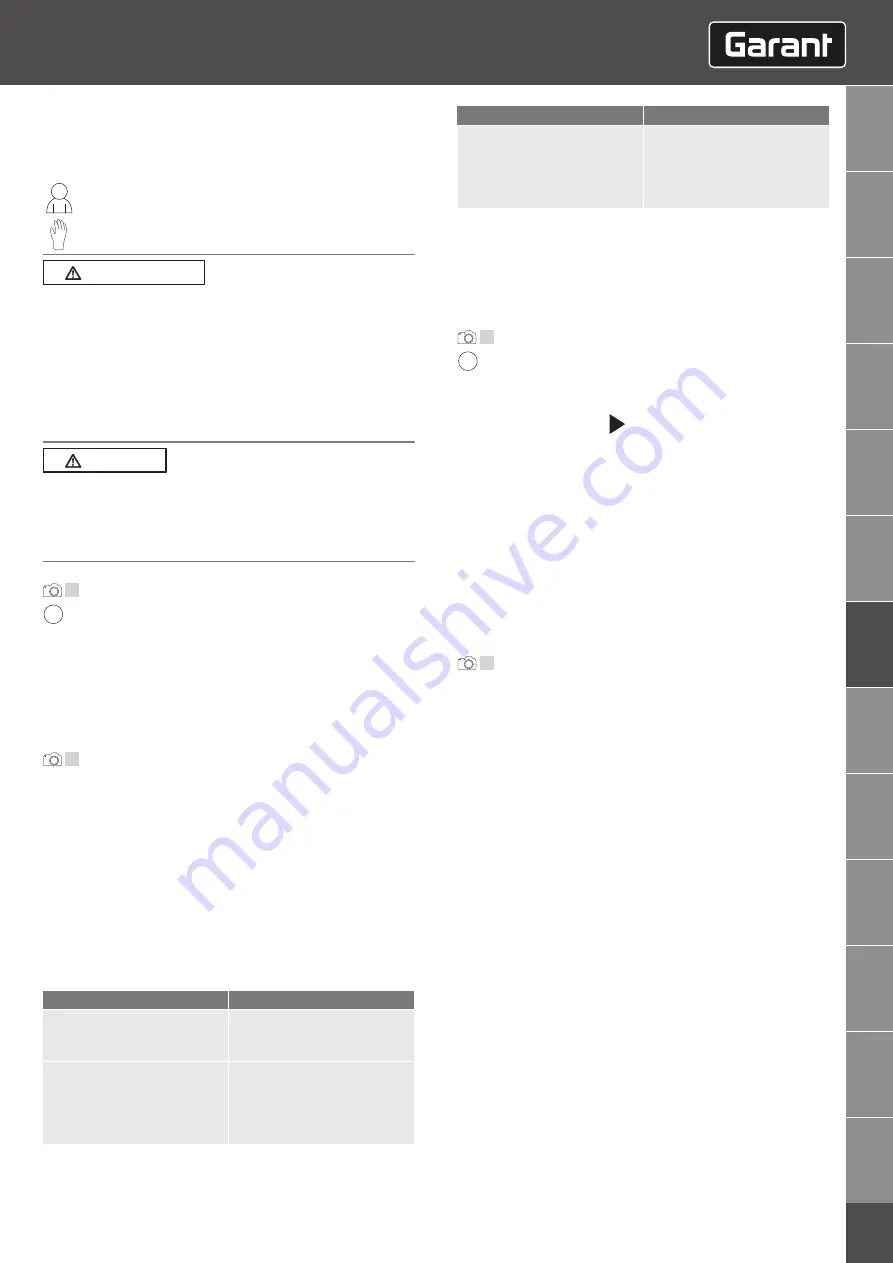 GARANT GMT35 Instruction Manual Download Page 87