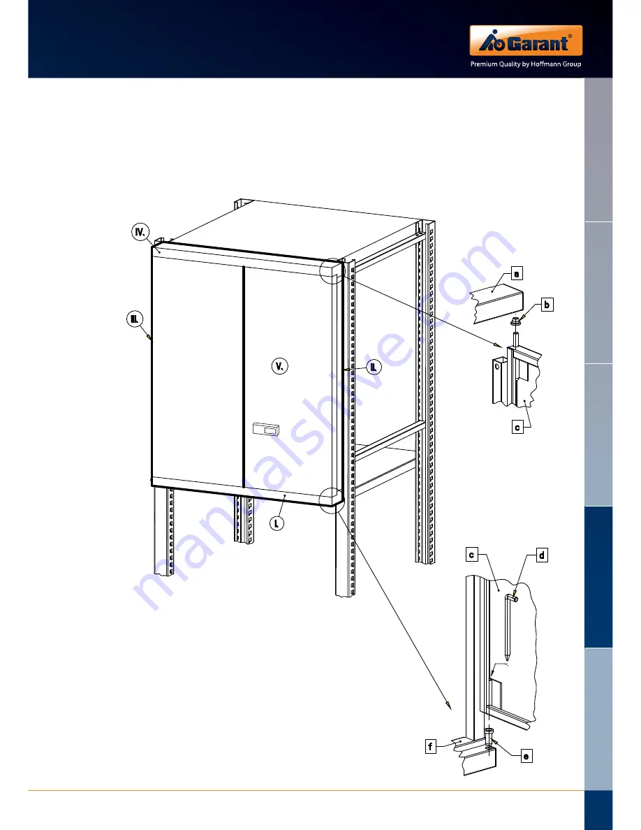 GARANT Shelf combination units User Manual Download Page 89