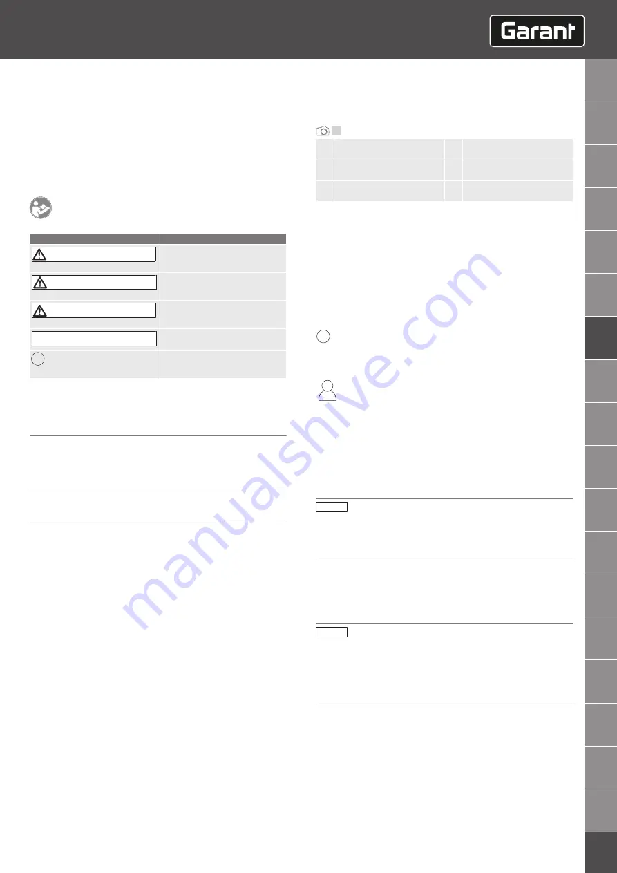 GARANT VENTURI VS1 Instruction Manual Download Page 23