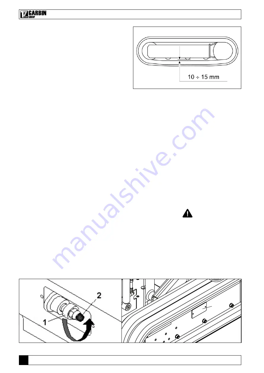 Garbin TZ FIBER 540E Operation And Maintenance Manual Download Page 30