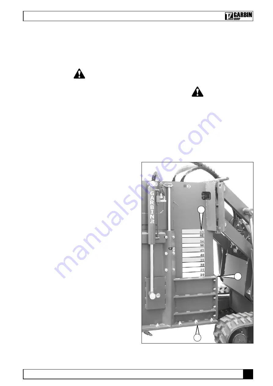 Garbin TZ FIBER 540E Operation And Maintenance Manual Download Page 55