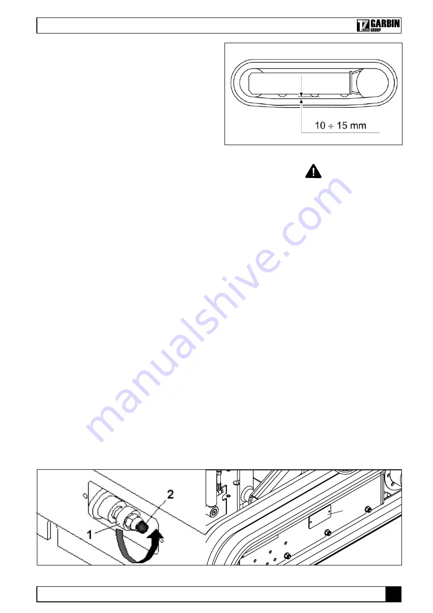 Garbin TZ FIBER 540E Operation And Maintenance Manual Download Page 63