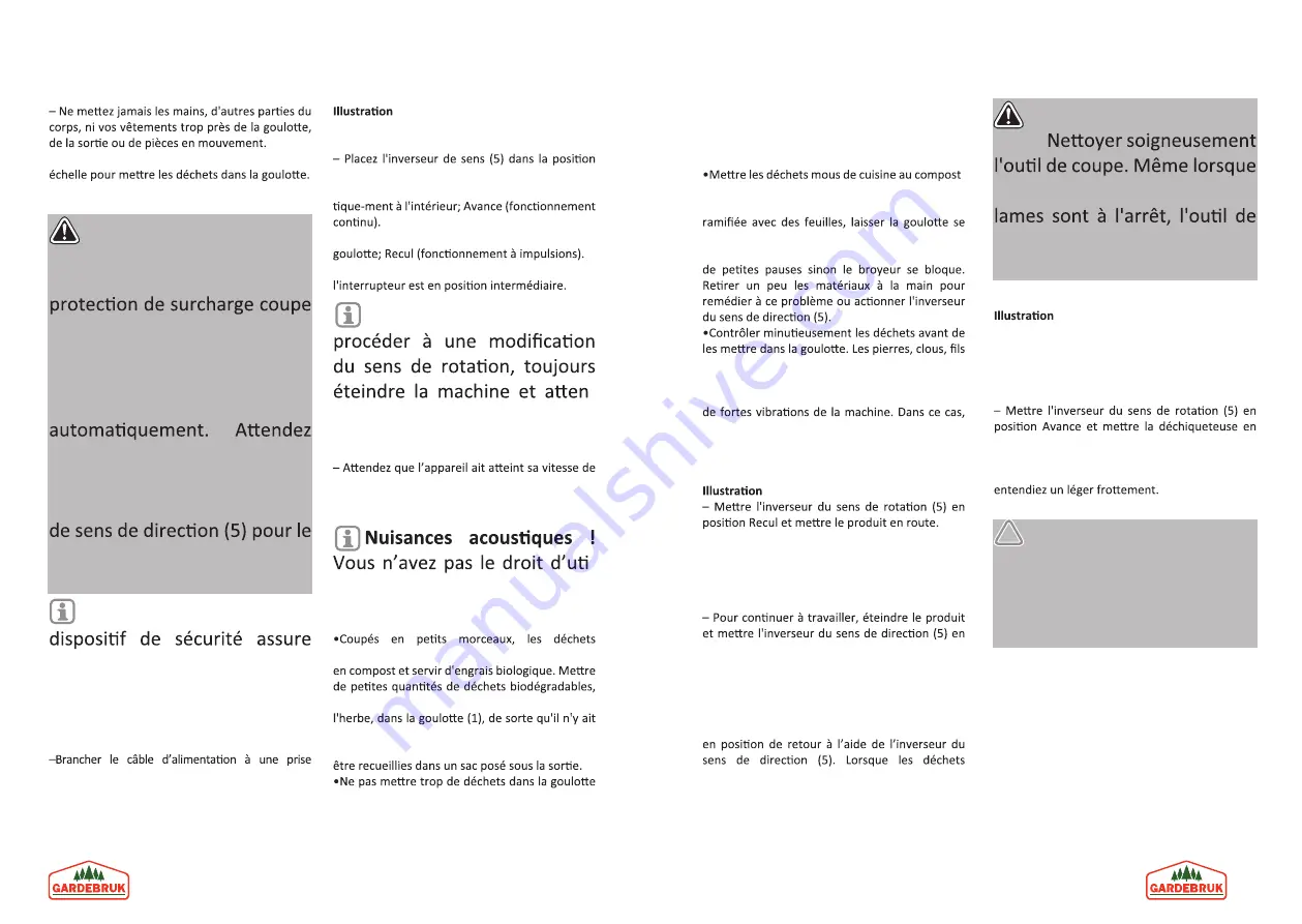 Gardebruk 106535 Instructions Manual Download Page 26