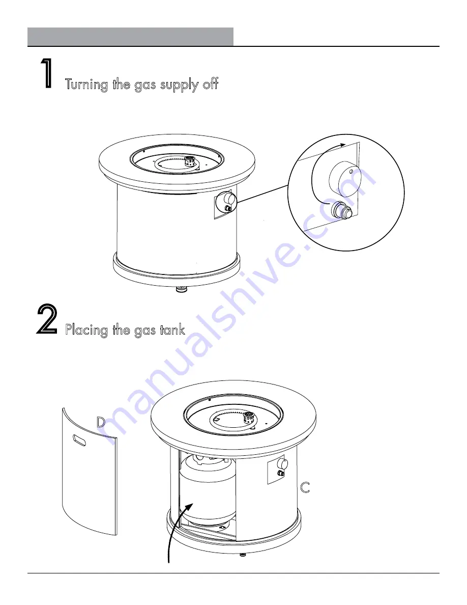 Garden Oasis D71 M15150 Use And Care Manual Download Page 7