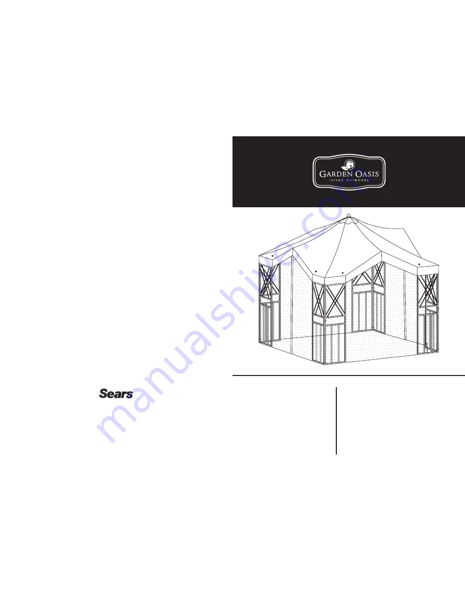 Garden Oasis D71 M83915 Owner'S Manual Download Page 1