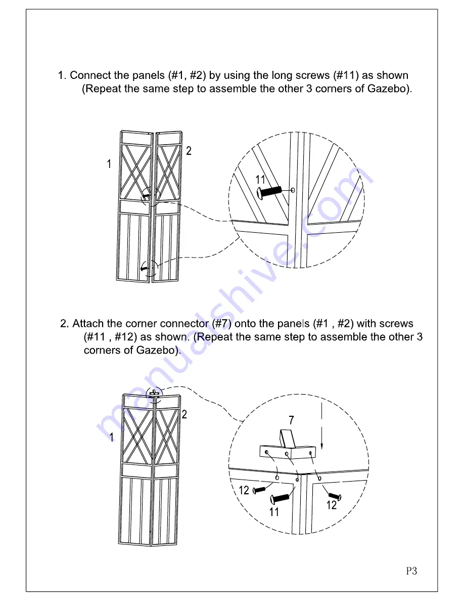 Garden Oasis D71 M83915 Owner'S Manual Download Page 4