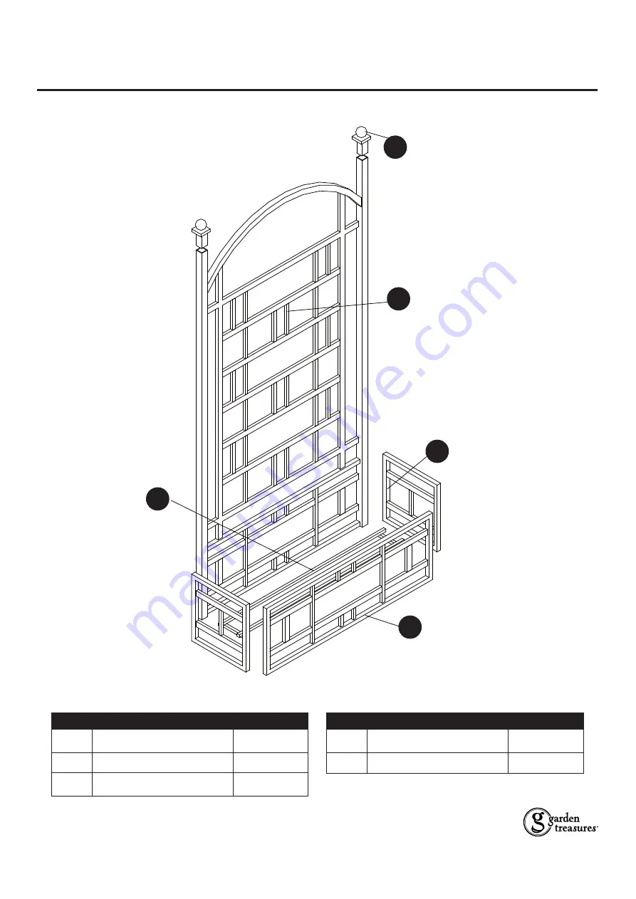 Garden Treasures 0037952 Скачать руководство пользователя страница 2