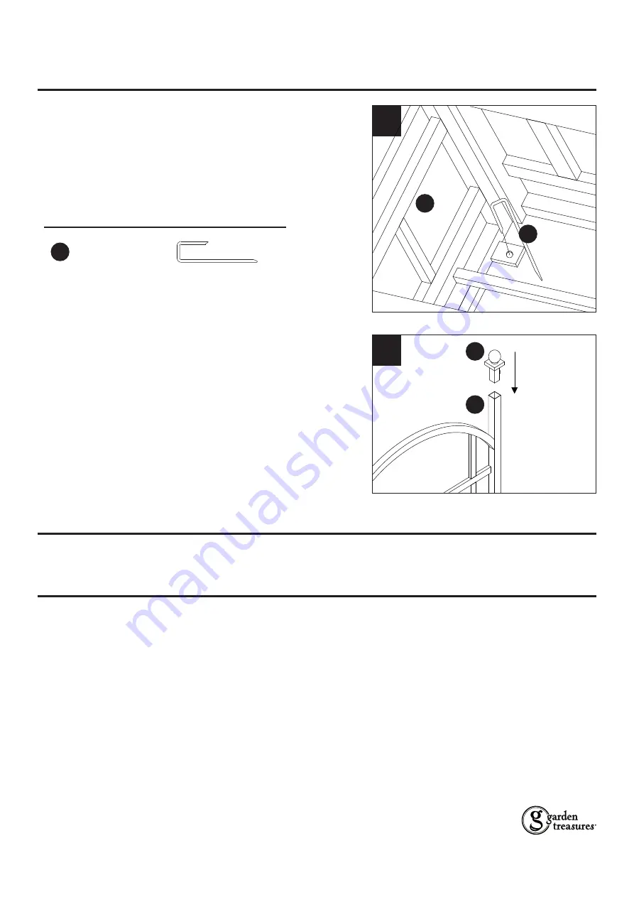 Garden Treasures 0037952 Manual Download Page 5