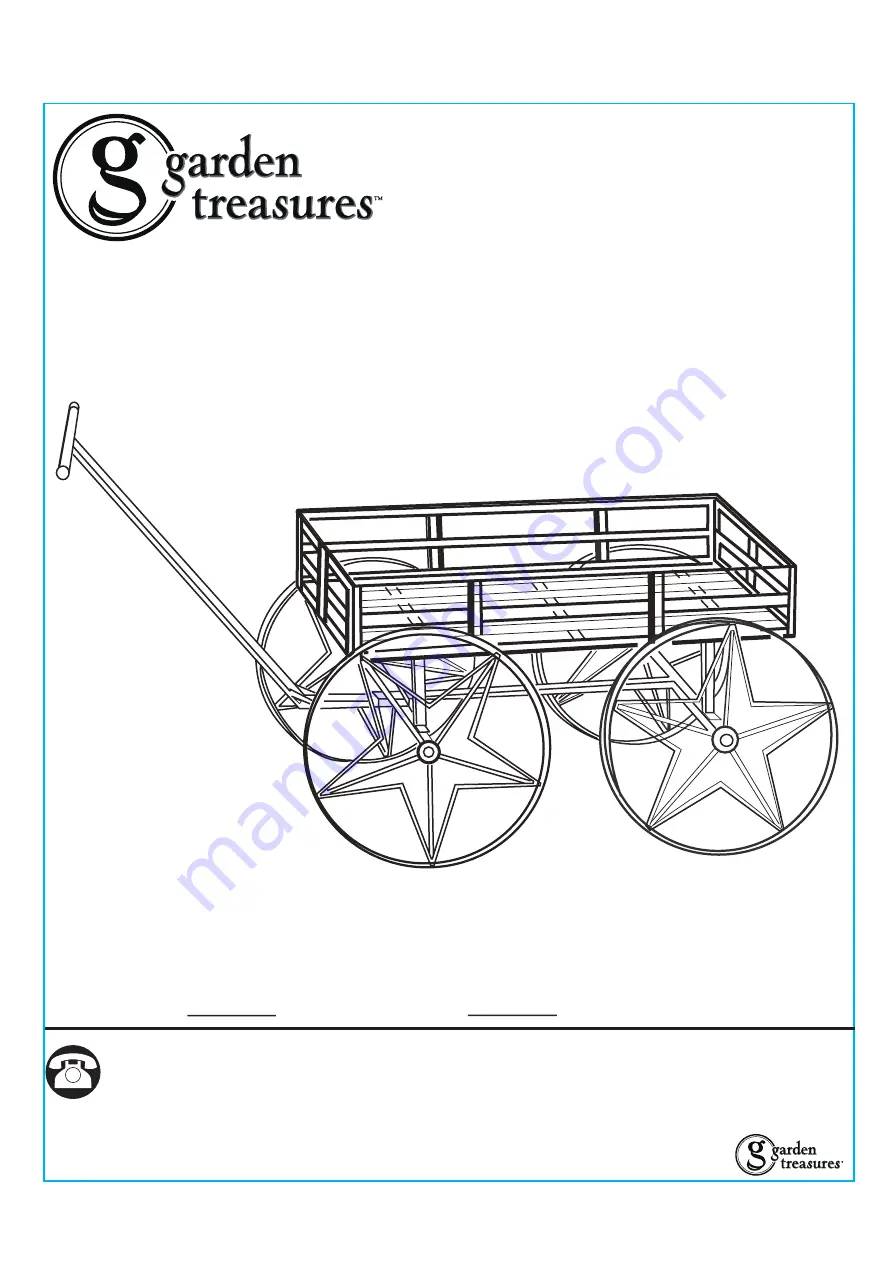 Garden Treasures 0255540 Manual Download Page 11