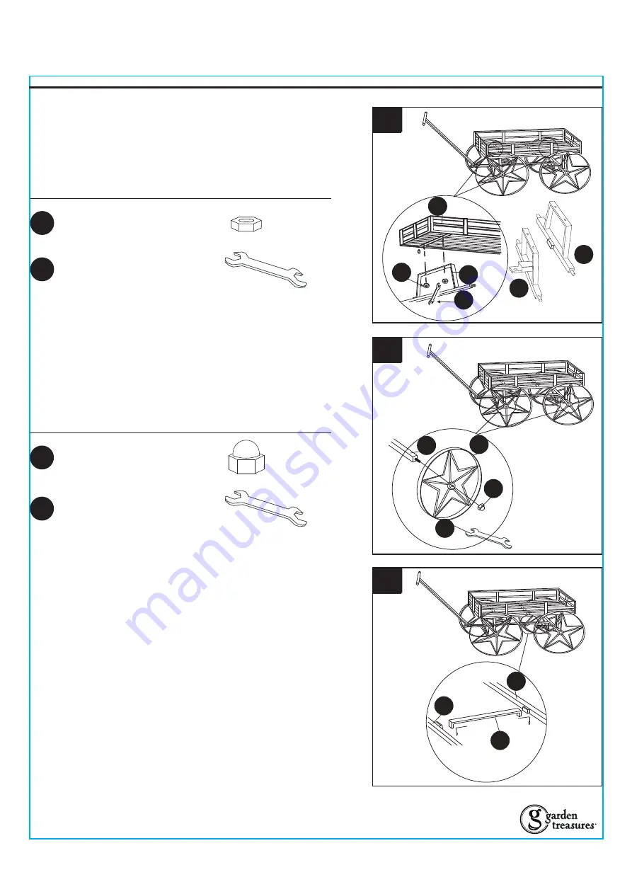 Garden Treasures 0255540 Manual Download Page 14