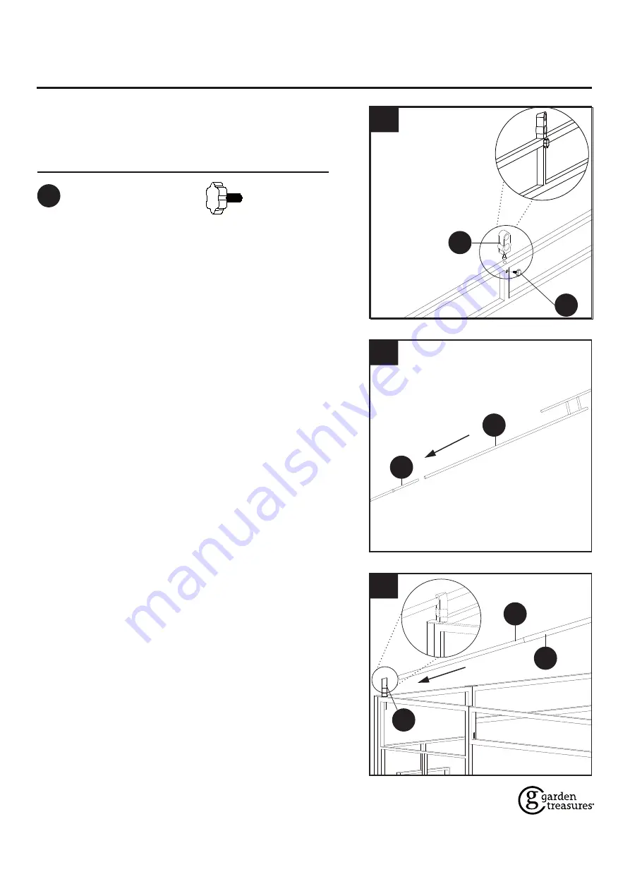 Garden Treasures 0493713 Manual Download Page 5