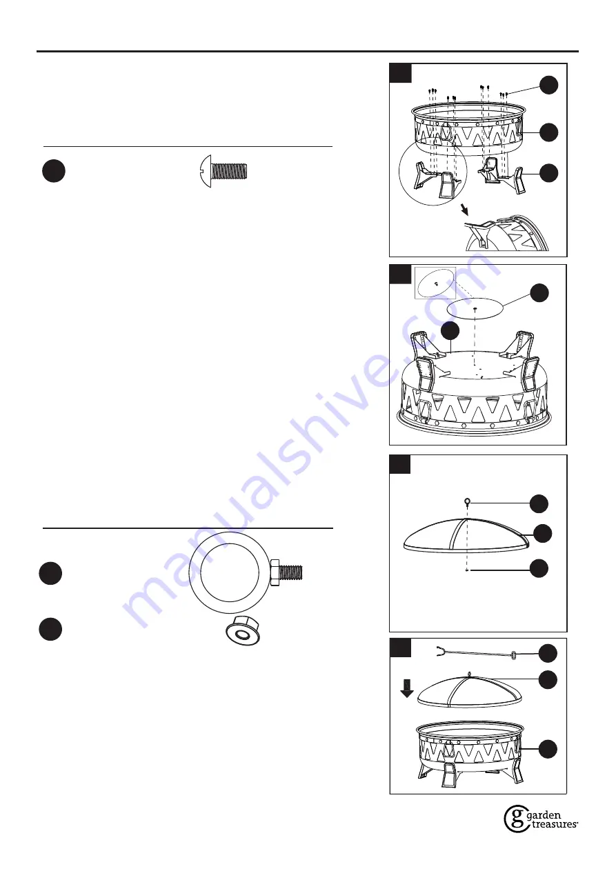 Garden Treasures 0574460 Скачать руководство пользователя страница 16