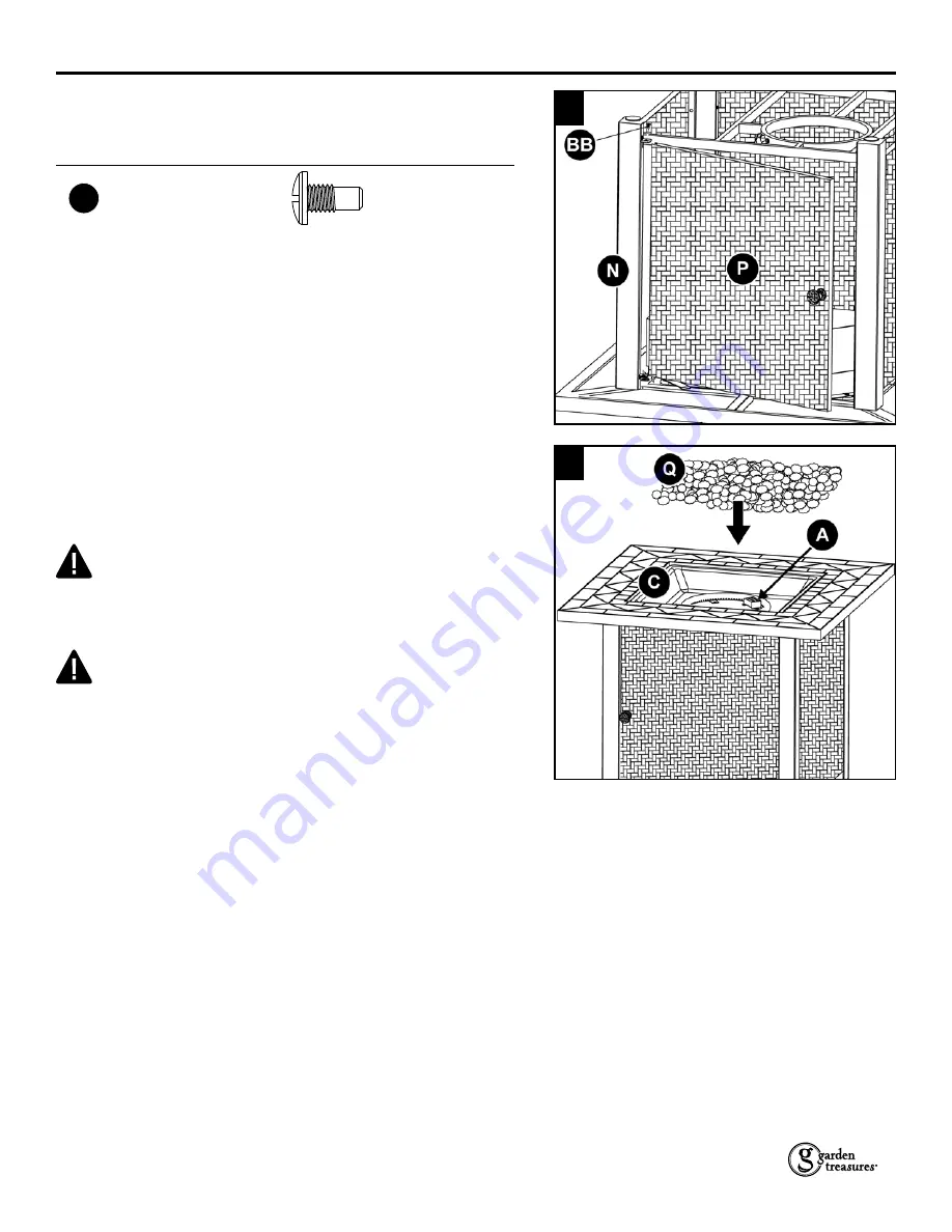 Garden Treasures GAD1435L Instructions Manual Download Page 11