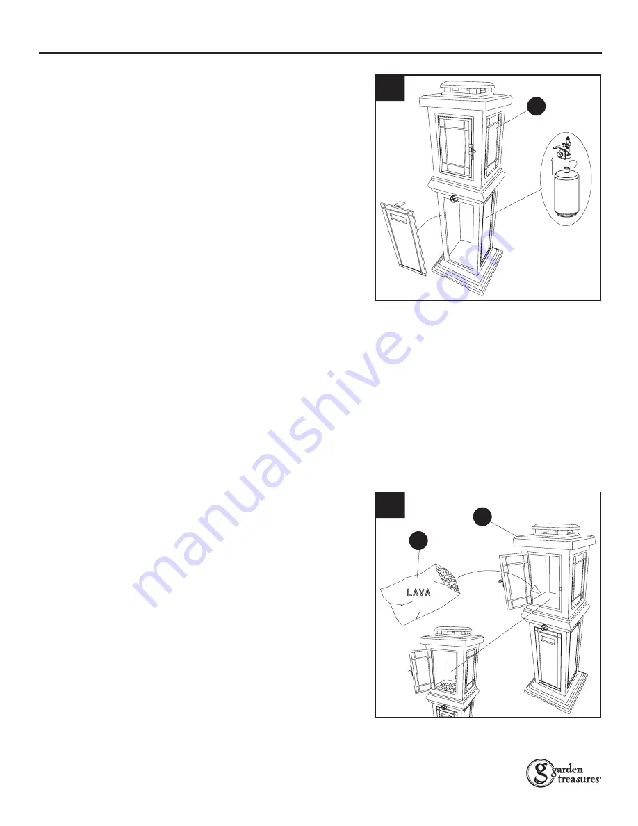 Garden Treasures OFG133T1 Manual Download Page 14