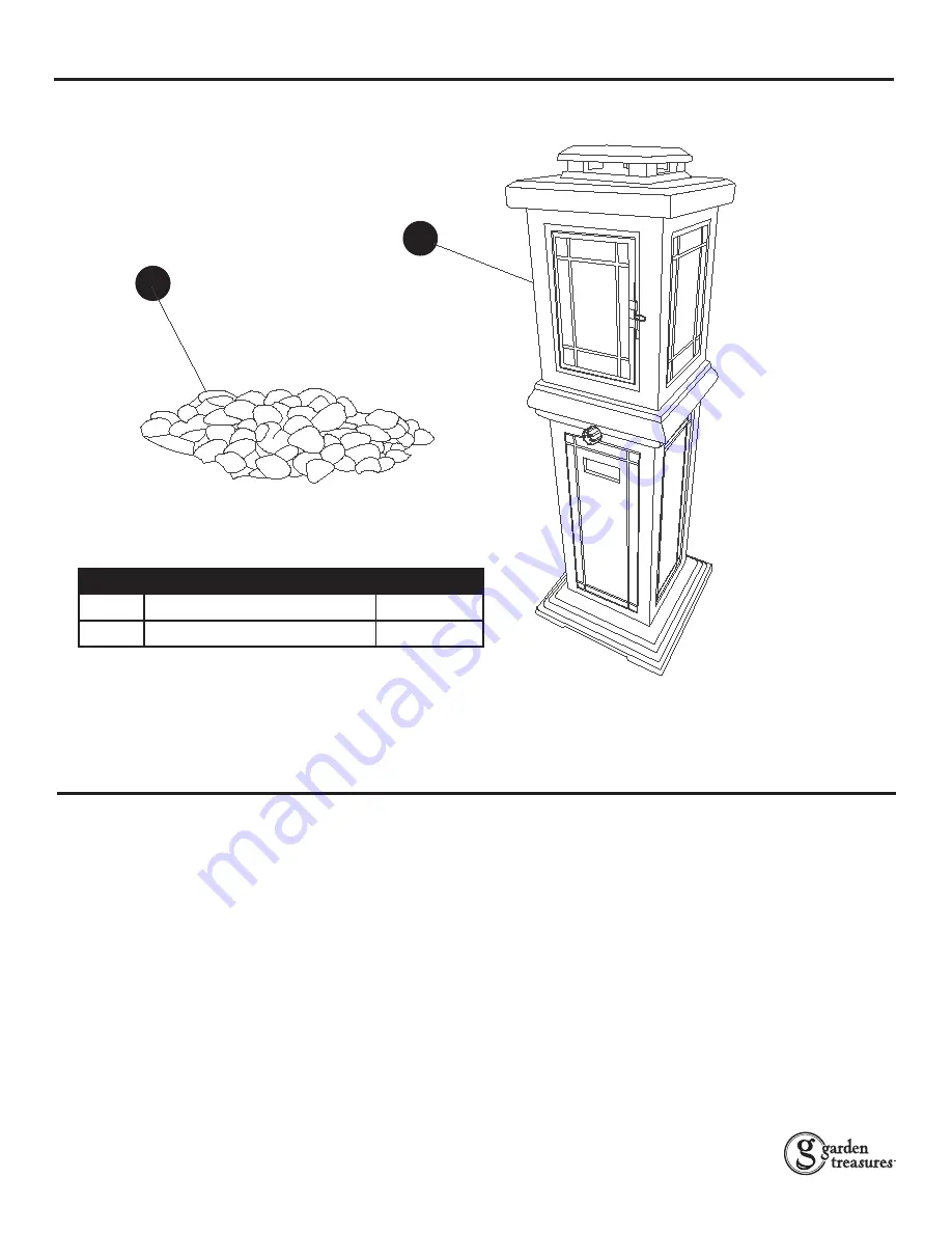 Garden Treasures OFG133T1 Manual Download Page 21