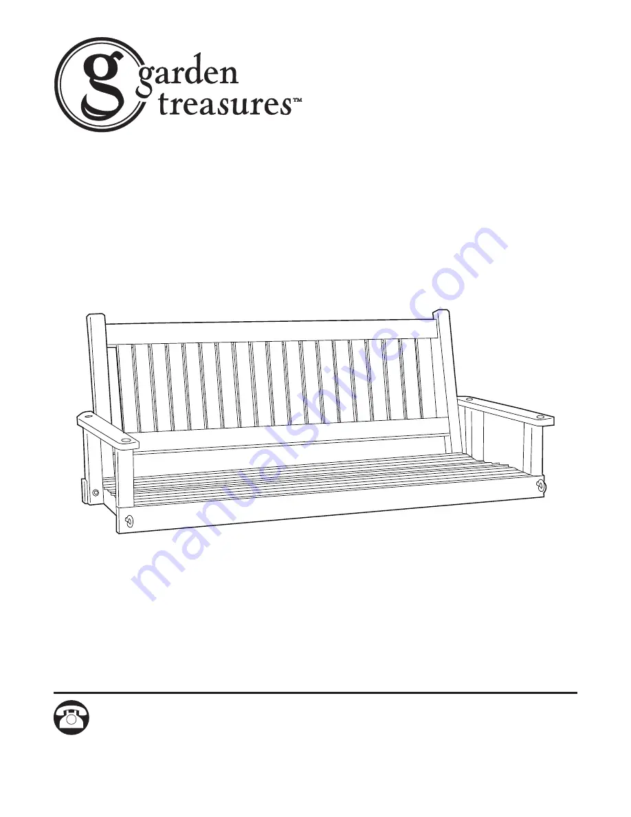 Garden Treasures TA7004 Assembly Manual Download Page 7