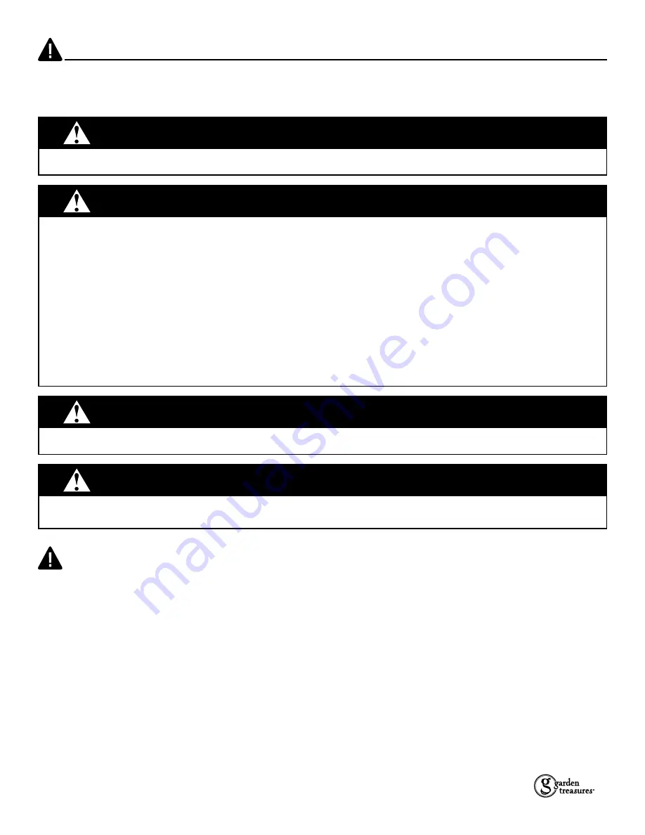 Garden Treasures WAD1450L Instructions Manual Download Page 2