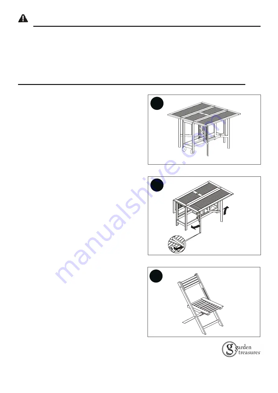 Garden Treasures Wesley Glen PT-61146A Manual Download Page 3