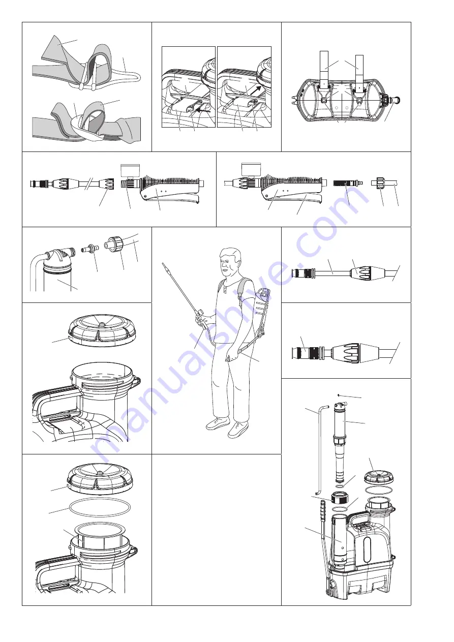 Gardena Backpack Sprayer 12L Operator'S Manual Download Page 2