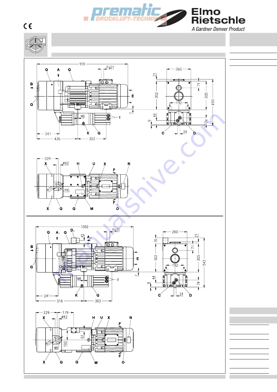 Gardener Denver Elmo Rietschle VFS 201 Operating Instructions Manual Download Page 29