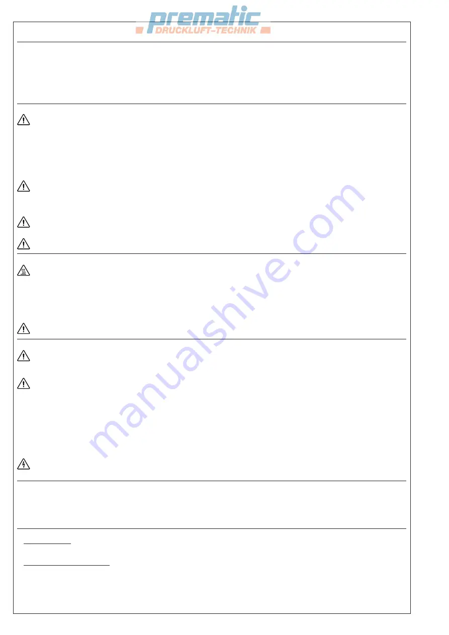 Gardener Denver Elmo Rietschle VFS 201 Operating Instructions Manual Download Page 30