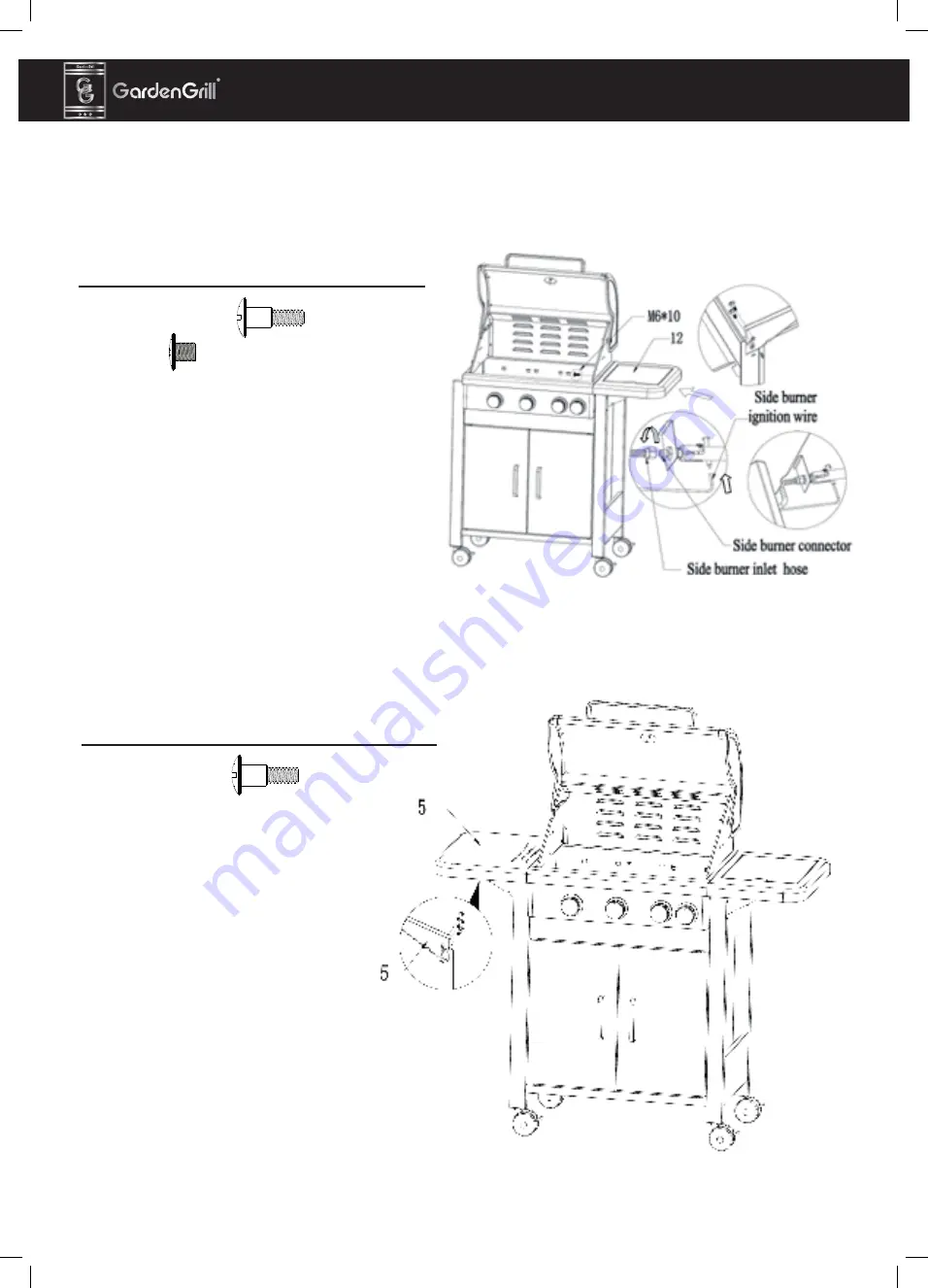 GardenGrill Premium 3.1 Original Instruction Manual Download Page 34