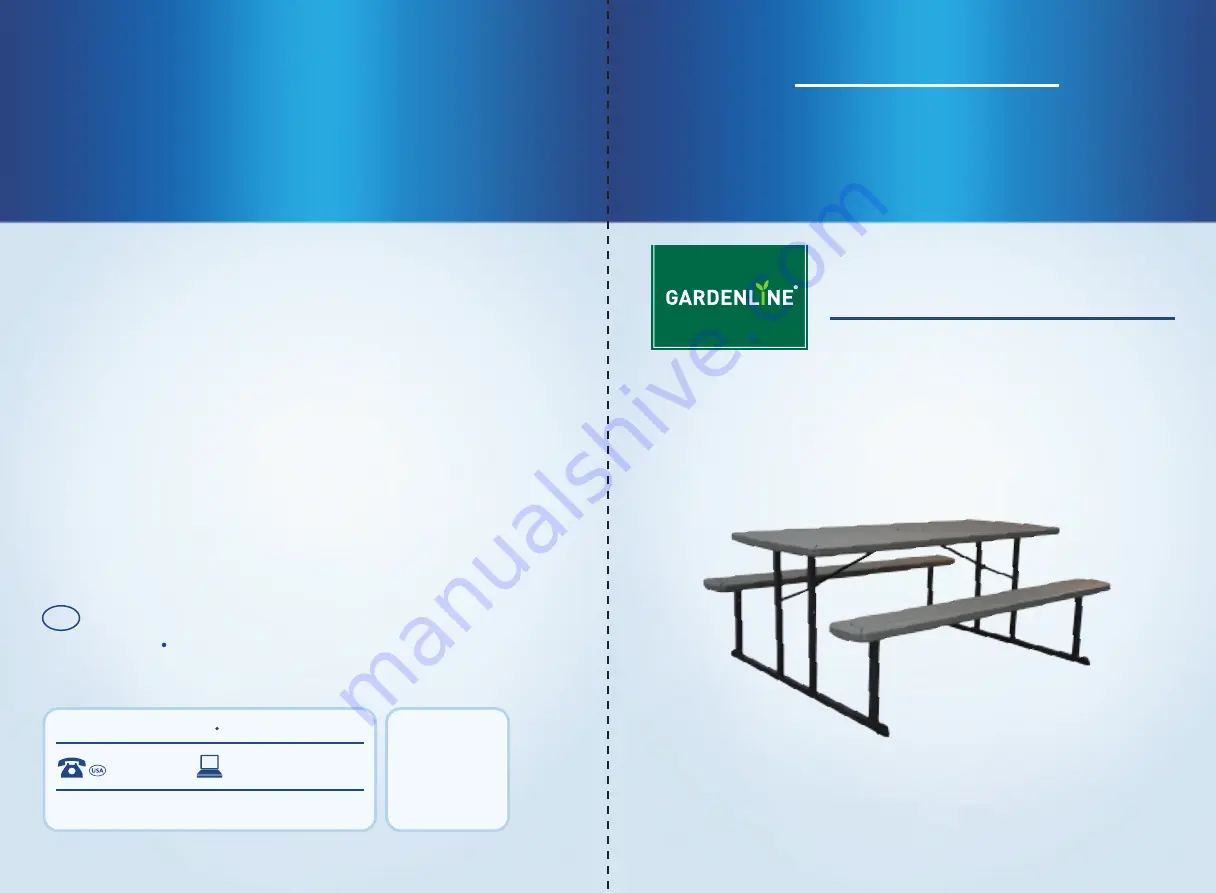 Gardenline 55662 User Manual Download Page 1