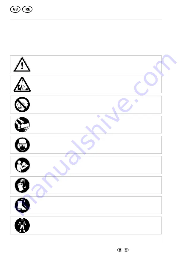 Gardenline CSP41 Original Instruction Manual Download Page 8