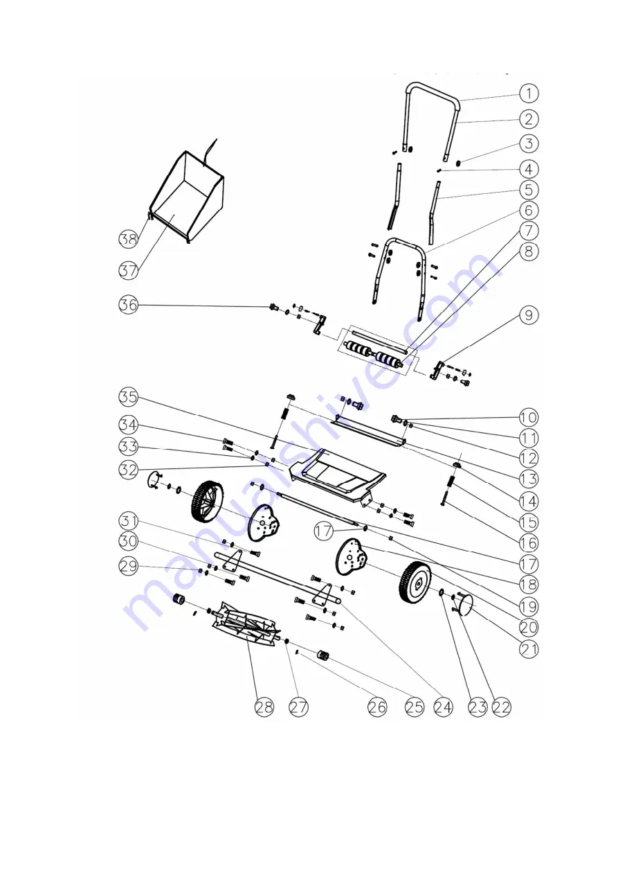 Gardeo GTDAM38BAG Original Instructions Manual Download Page 19