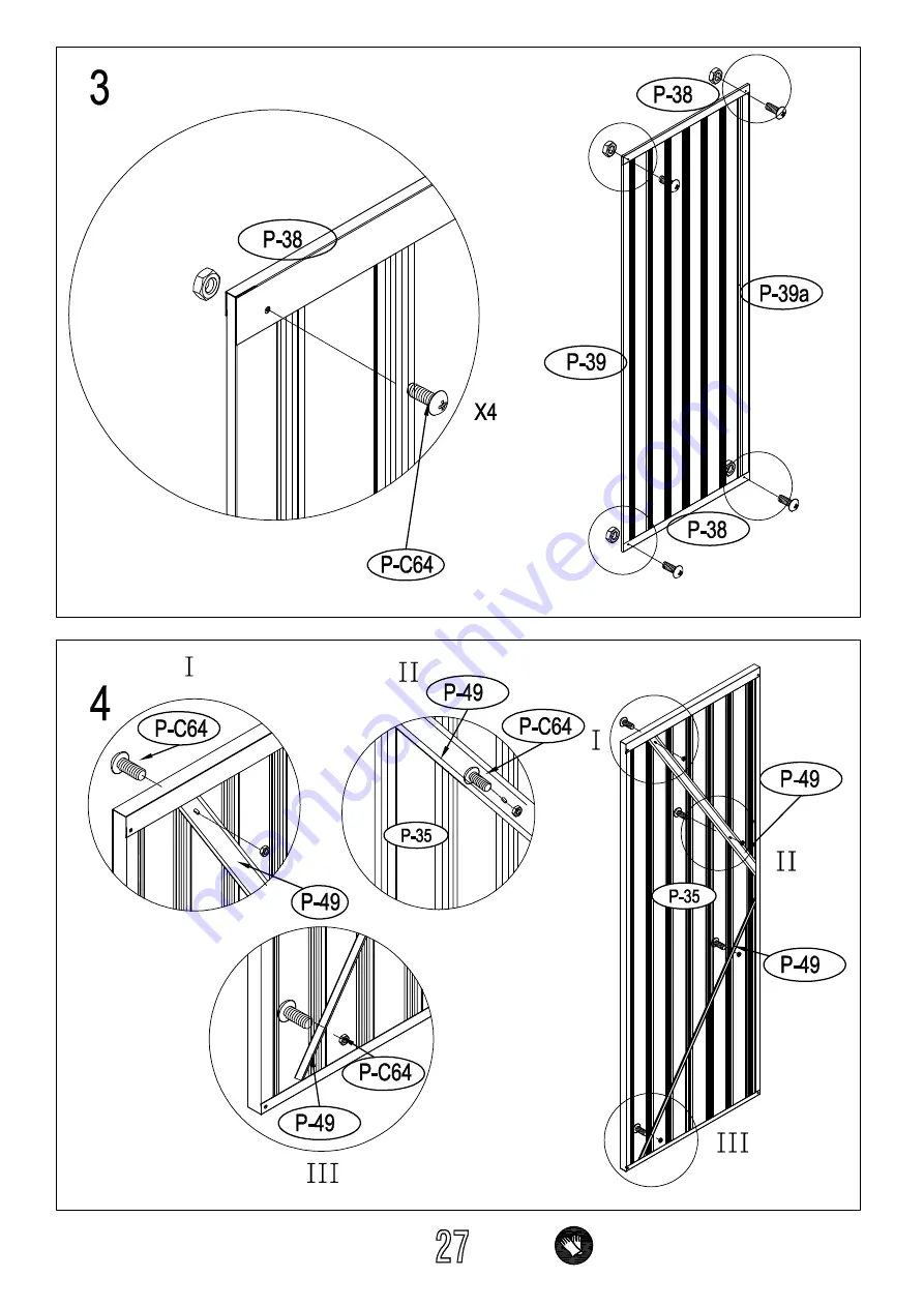 Gardiun Leicester KIS12964 Assembly Instructions Manual Download Page 37