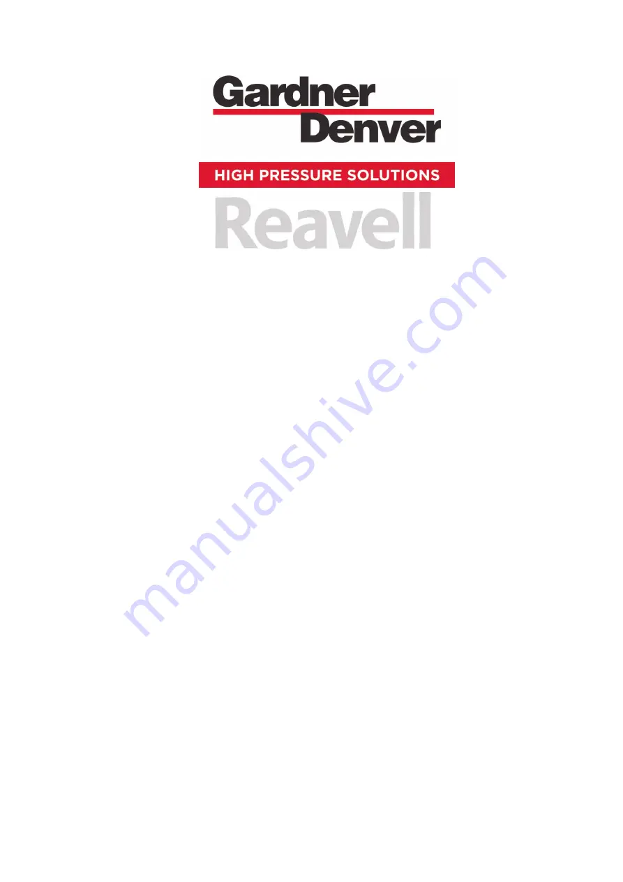 Gardner Denver Reavell 5236 Operating & Maintenance Manual Download Page 5