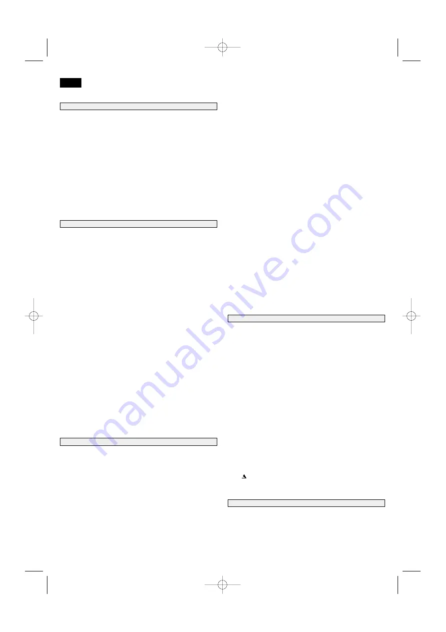 Gardol GE 37 Operator'S Manual Download Page 24