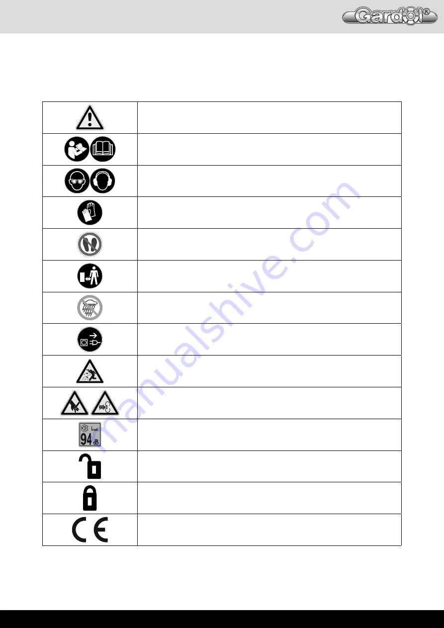 Gardol GLH-S-28FB Translation Of Original Instruction Manual Download Page 101