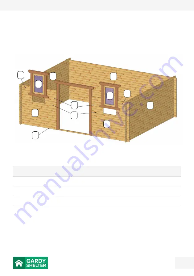 GARDY SHELTER 504028 Скачать руководство пользователя страница 13