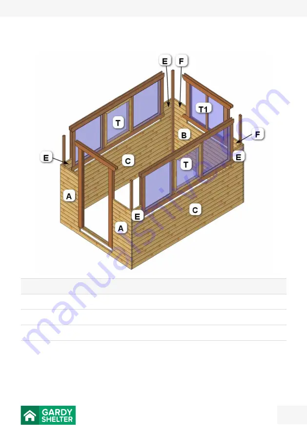 GARDY SHELTER 7022 Assembly Instructions Manual Download Page 27